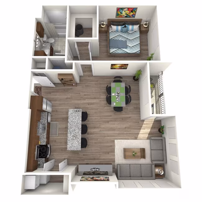 Unit 11305 floor plan